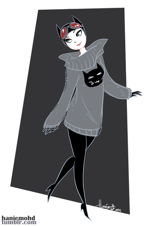 Illustration for article titled DC superladies don sweaters for cold-weather crimefighting